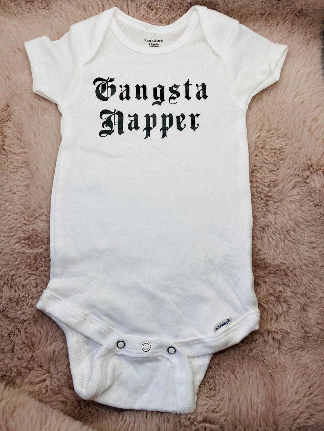 Gangsta Napper Franc It Baby Onesie