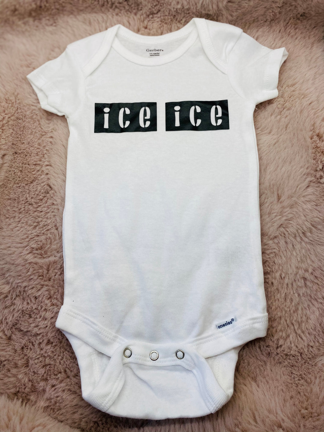 Ice Ice Baby Franc It Baby Onesie